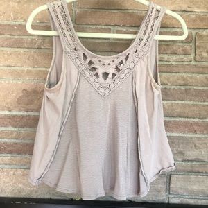 Free People Cropped Swing Tank